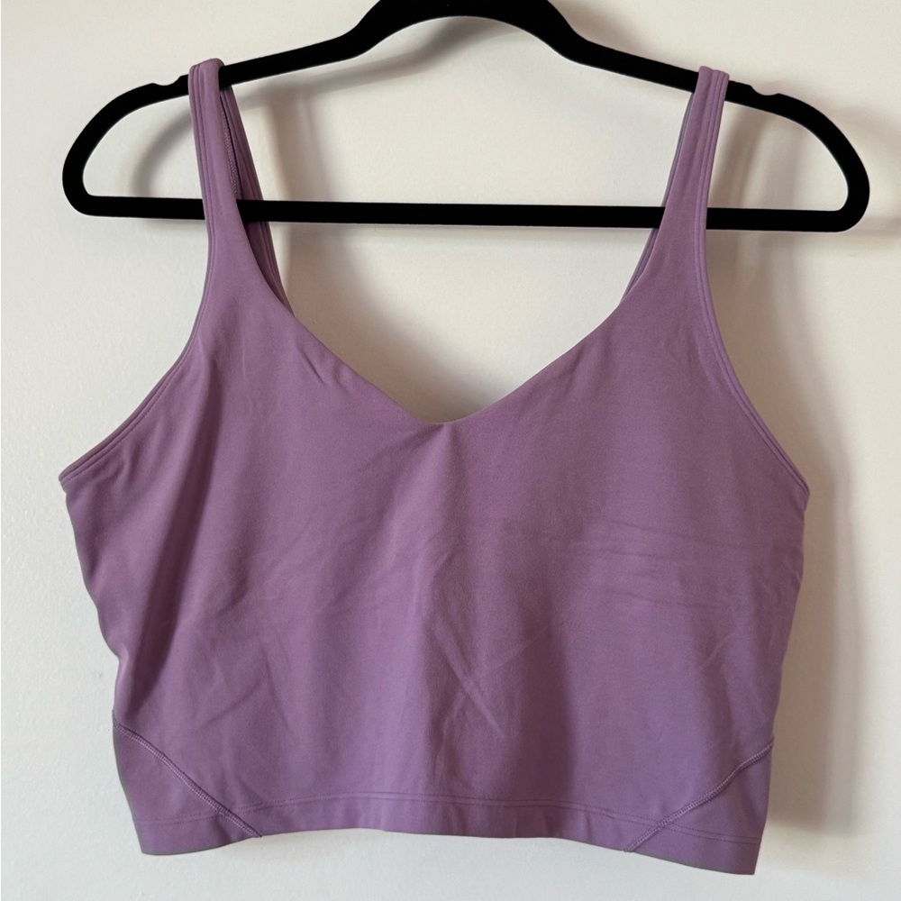 Lululemon Align tank in wisteria purple size 14